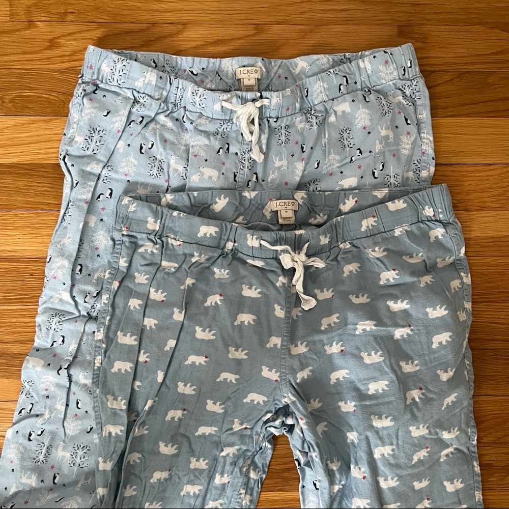 J. Crew Winter Pajamas - Set of 2